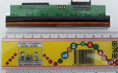 Tecnologia di stampa a trasferimento termico e termico diretto