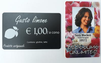 Stampante badge in pvc a colori