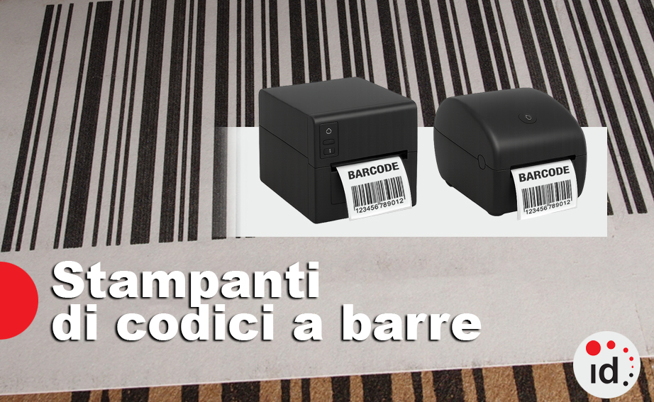 Stampanti di codici a barre ID Solutions per logistica e magazzino
